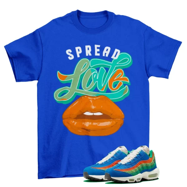 95 Love Shirt to Match Air Max 95 SE Running Club Light Photo Blue / DH2718 400 Jezsport.com