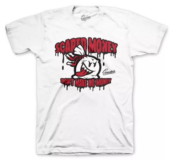 Shirt Match Jordan 9 Gym Red Shoes - Scared Money Tee Jezsport.com