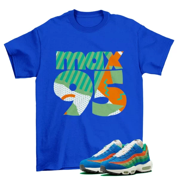 1995 Shirt to Match Air Max 95 SE Running Club Light Photo Blue / DH2718 400 Jezsport.com