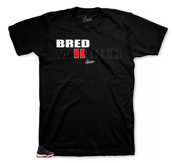 Shirt To Match Jordan 11 Bred 2019 - Bred Winner Tee Jezsport.com