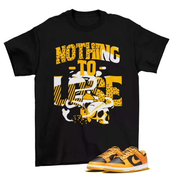 Nothing to Lose Shirt to Match Dunk Low Goldenrod DD1391-004 Jezsport.com