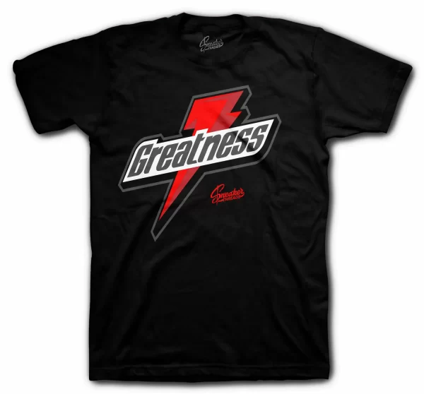 Shirt Match Yeezy V2 Black 350 Pirate Black - Greatness Tee Jezsport.com