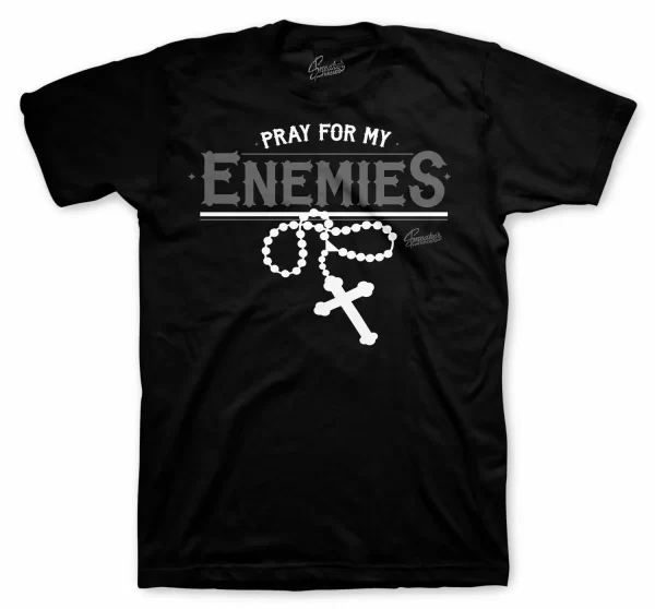 Shirt Match Jordan 4 Black Cat - Enemies Tee Jezsport.com