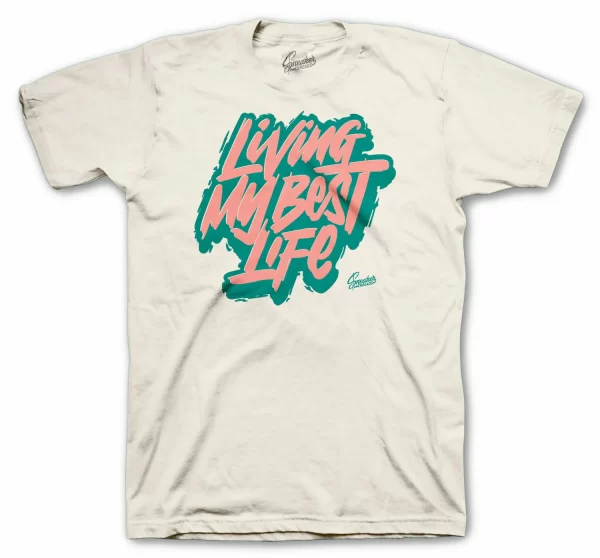 Shirt Match Jordan 10 Super Bowl LIV Miami - Living Life Tee Jezsport.com