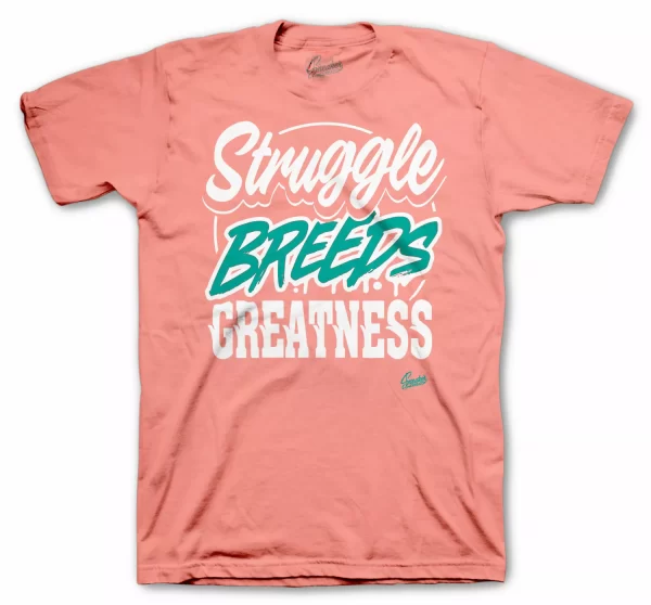 Shirt Match Jordan 10 Super Bowl LIV Miami - Struggle Breeds Tee Jezsport.com