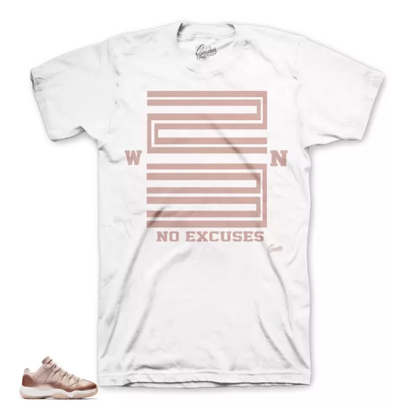 Shirt To Match Jordan 11 Rose Gold - WiN 23 Shirt Jezsport.com