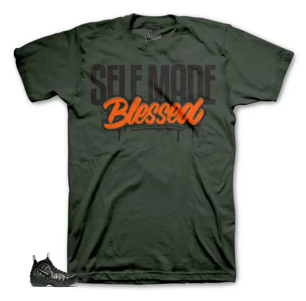 Shirt To Match Foamposite Sequoia Foam - Self Made Shirt Jezsport.com