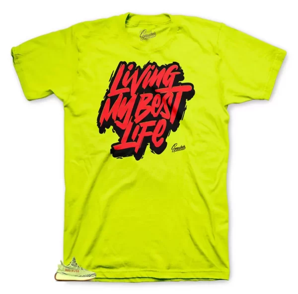 Shirt To Match Yeezy Frozen Yellow Beluga - Living Life Shirt Jezsport.com