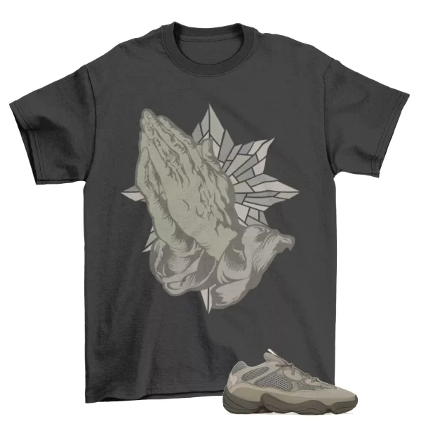 Blessed Sneaker Shirt to Match Yeezy Boost 500 Ash Grey Jezsport.com