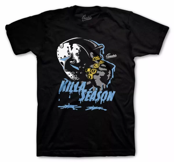 Shirt Match Jordan 3 UNC Valor Blue - Killa Season Tee Jezsport.com