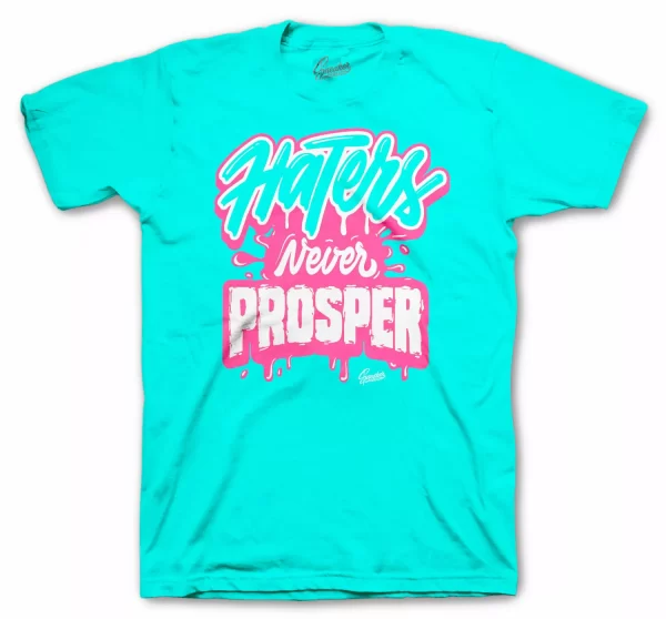 Shirts Match Jordan 13 Aurora Green Sneaker Tee - Never Prosper Jezsport.com