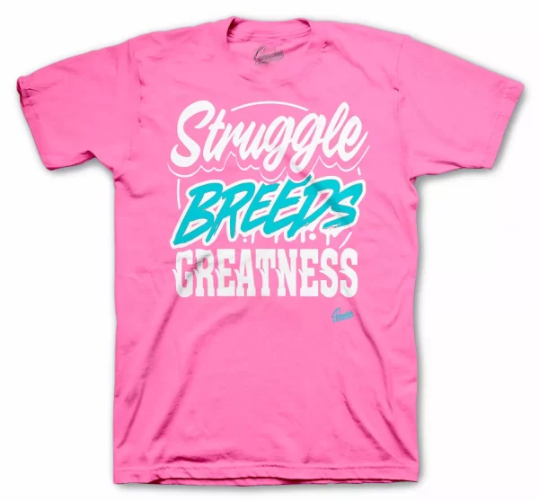 Shirts Match Jordan 13 Aurora Green Sneaker Tee - Struggle Breeds Jezsport.com