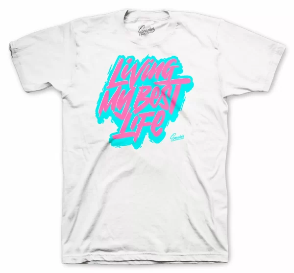 Shirts Match Jordan 13 Aurora Green Sneaker Tee - Living Life Jezsport.com