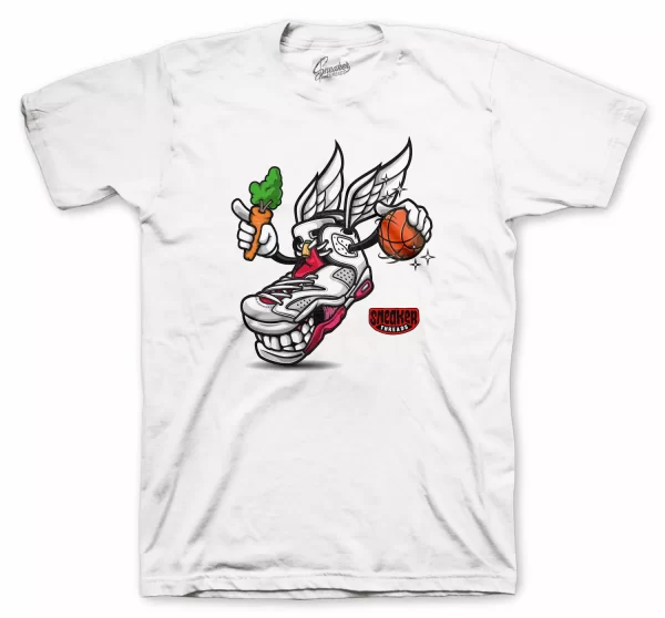 Shirt Match Jordan 6 hare Shoes - Fly Kicks Tee Jezsport.com