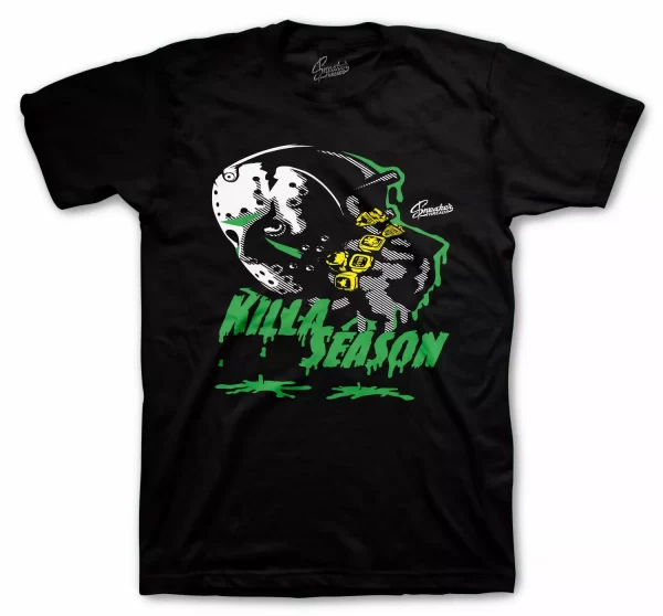 Shirt Match Jordan 13 Lucky Green Shoes Tee - Killa Season Tee Jezsport.com