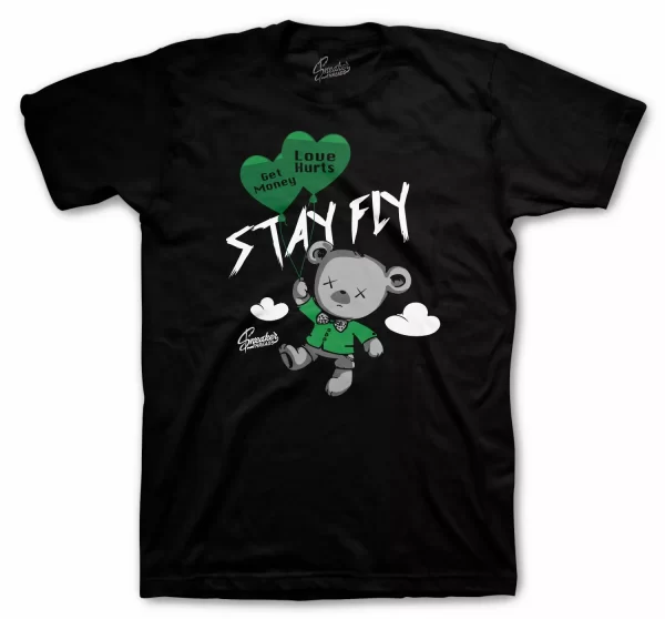 Shirt Match Jordan 5 Lucky Green 13 Shoes Tee - Money Over Love Tee Jezsport.com