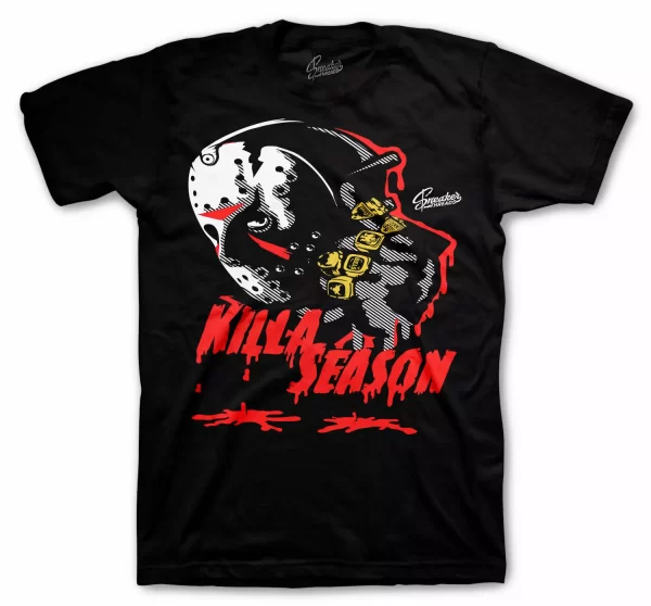 Shirts Match Jordan 4 Fire Red 2020 Sneaker Tee - Killa Season Tee Jezsport.com