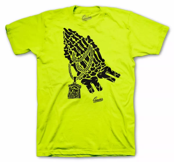 Shirt Match Foamposite Volt Foam Shoes - Pray Tee Jezsport.com