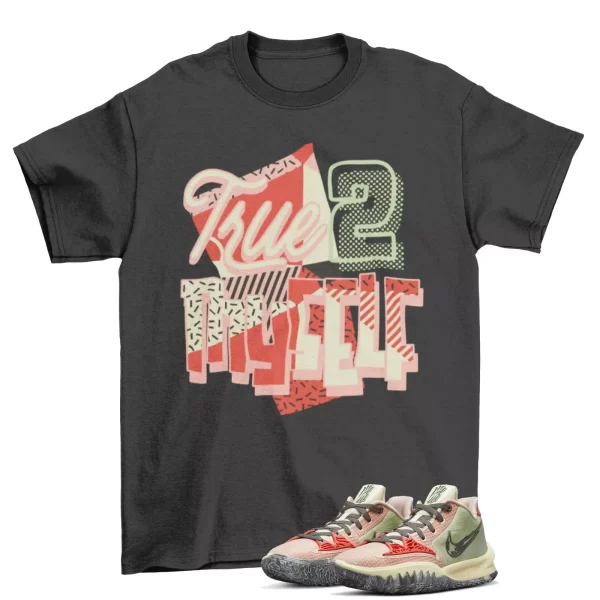 Stay True Sneaker Shirt to Match Kyrie Low 4 Pale Coral CW3985-800 Jezsport.com