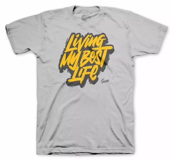 Shirt Match Jordan 3 Cool Grey Grpahite Retro Shoes - Living Life Tee Jezsport.com