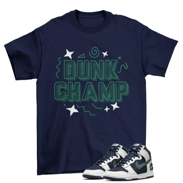 Dunk Champ Shirt to Match Dunk High Sports Specialties / Navy DH0953-4 Jezsport.com