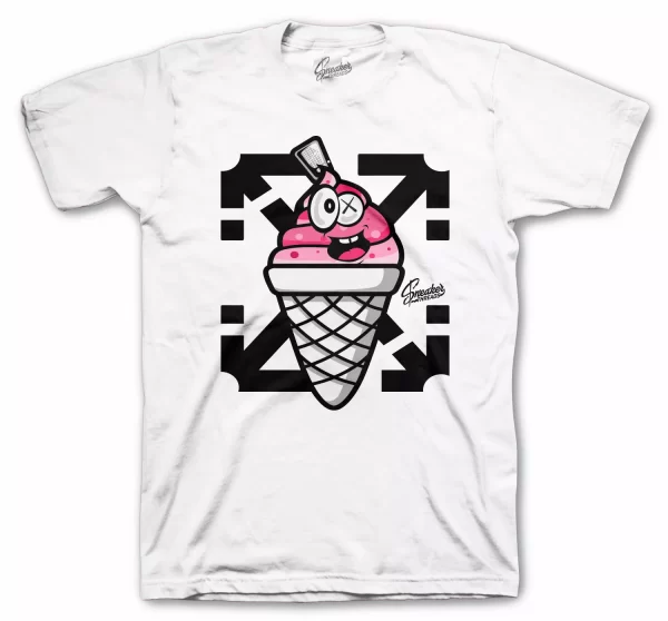 Shirt Match Jordan 12 Ice Cream Arctic Punch Pink Shoes - Lucky charm Tee Jezsport.com