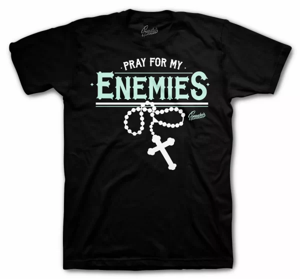 Shirt To Match Jordan 12 Easter Lagoon Pulse - Enemies Tee Jezsport.com