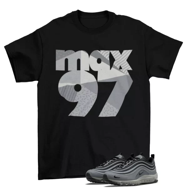 1997 Sneaker Shirt to Match Air Max 97 Stadium Grey / DH1083-002 Jezsport.com