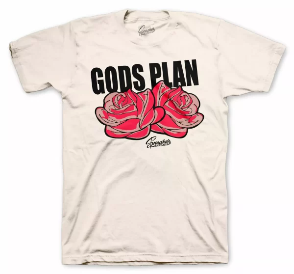 Shirt To Match Jordan 3 Rust Pink 6 Shoes - Gods Plan Tee Jezsport.com