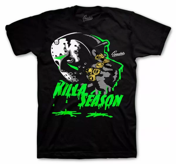 Shirt Match Jordan 6 Electric Green Shoes - Killa Season Tee Jezsport.com