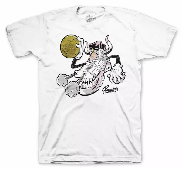 Shirt To Match Jordan 6 Gold Hoop Shoes - Fly Kicks Tee Jezsport.com