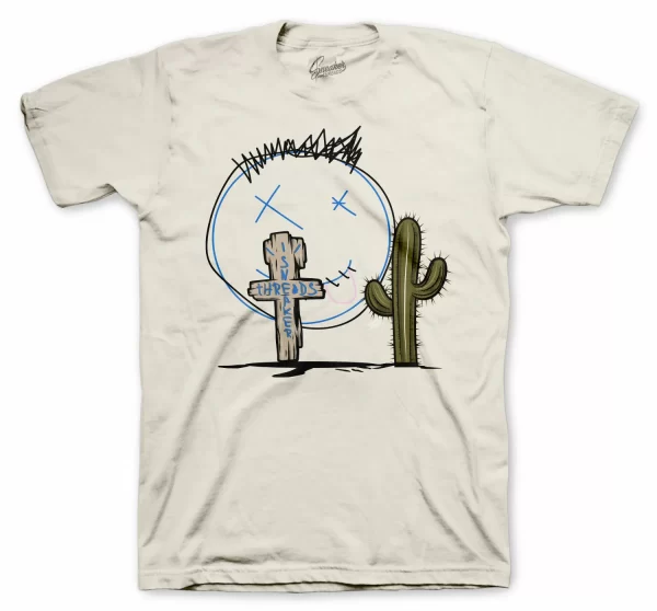 Shirt To Match Jordan 1 Travis Scott Fragment Shoes - ST Cactus Tee Jezsport.com