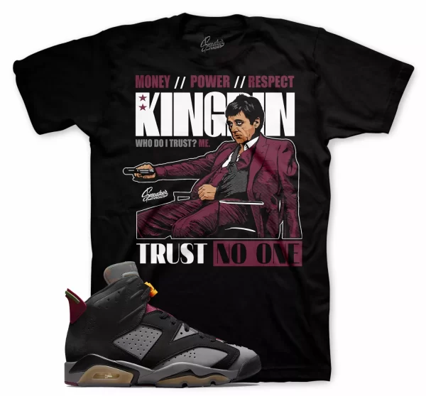 Sneaker Tees Shirt Match Jordan 6 Bordeaux - Trust Issues Shirts Jezsport.com