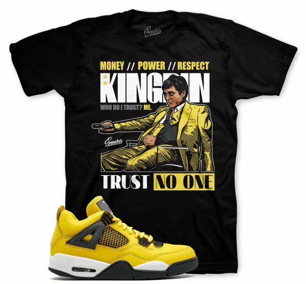 Sneaker Tees Shirt Match Jordan 4 Lightning - Trust Issues Shirts Jezsport.com