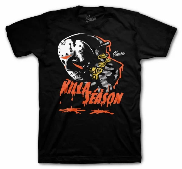 Shirt Match Jordan 5 Orange Blaze Shattered Backboard Shoes - Killa Season Tee Jezsport.com