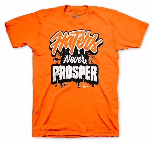 Shirt Match Jordan 5 Orange Blaze Shattered Backboard Shoes - Never Prosper Tee Jezsport.com