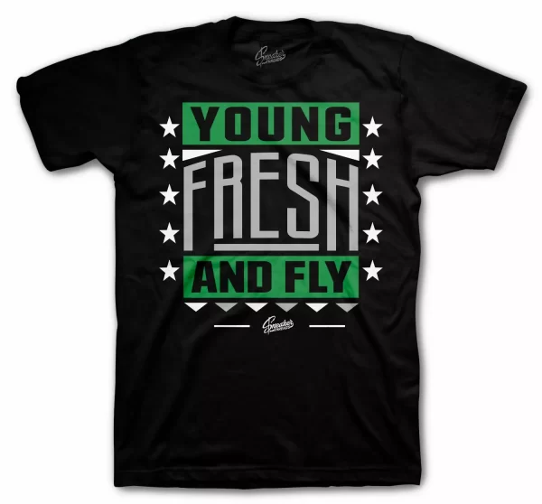 Shirt To Match Jordan Retro 3 Pine Green - Young Fresh Tee Jezsport.com