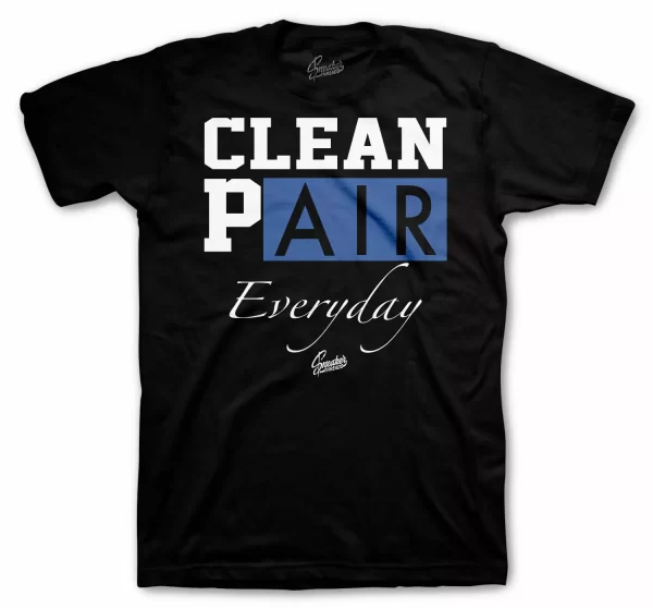 Shirt To Match Jordan 1 Dark Marina Blue Shoes - Clean Pair Sneaker Tee Jezsport.com