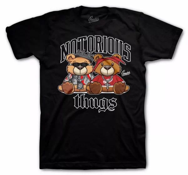 Shirt To Jordan 12 Playoffs Retro Playoff Shoes - Thug Bears Tee Jezsport.com