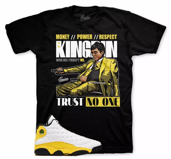 Shirt To Match Jordan 13 Del Sol Sneakers - Trust issues Sneaker Tee Jezsport.com