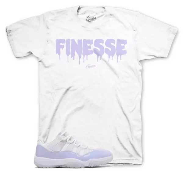 Shirt Match Jordan 11 Pure Violet - Finesse Tee Jezsport.com