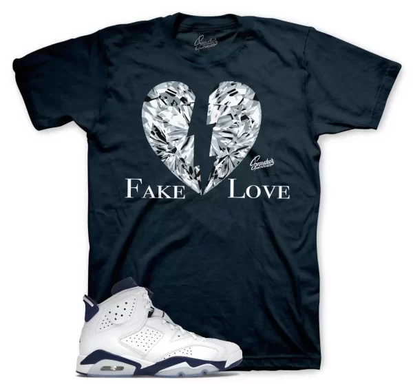 Shirt To Match Jordan 6 Midnight Navy Shoes - Love Sneaker Tees Jezsport.com