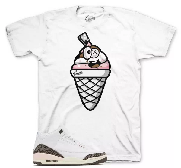 Shirt To Match Jordan 3 Neapolitan Mocha Shoes - Charm Shirt Jezsport.com