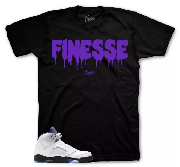 Shirt To Match Jordan 5 Concord - Finesse Sneaker Tee Jezsport.com