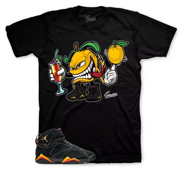 Shirt To Match Jordan 7 Citrus - ST Orange Sneaker Tee Jezsport.com