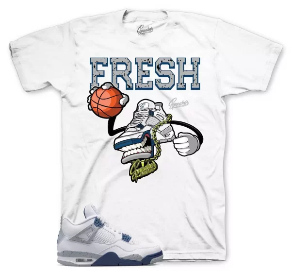 Shirt To Match Jordan 4 Midnight Navy - Fly Kicks Sneaker Tees Jezsport.com