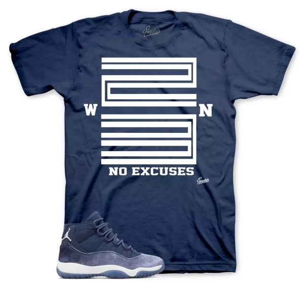 Shirt To Match Jordan 11 Midnght navy - Win 23 Sneaker Tees Jezsport.com