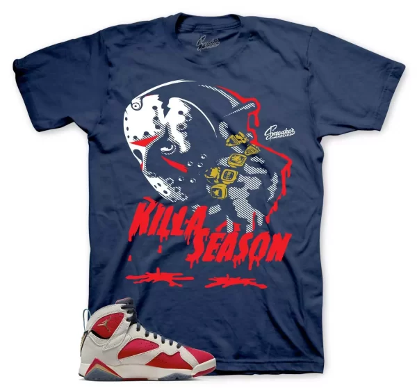 Shirt To Match Jordan Retro 7 New Sheriff In Town - Killa Season Tee Jezsport.com