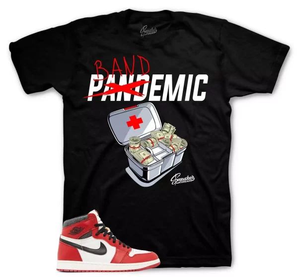 Shirt To Match Jordan 1 Lost And Found Chicago - Band-emic Sneaker Tees Jezsport.com