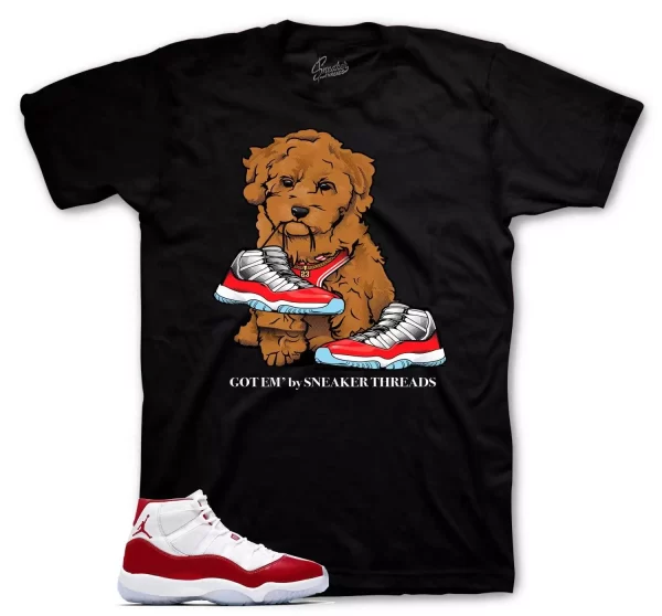 Shirt To Match Jordan 11 Cherry Varsity Red - Got Em Sneaker Tees Jezsport.com